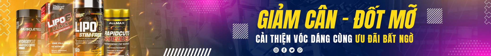 Giảm cân - Đốt mỡ